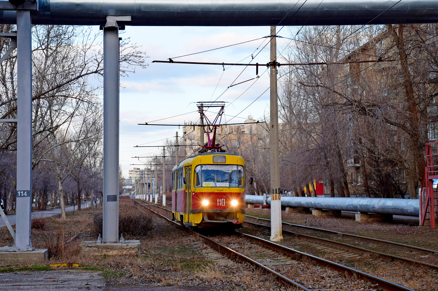 Volzhskiy, Tatra T3SU č. 110
