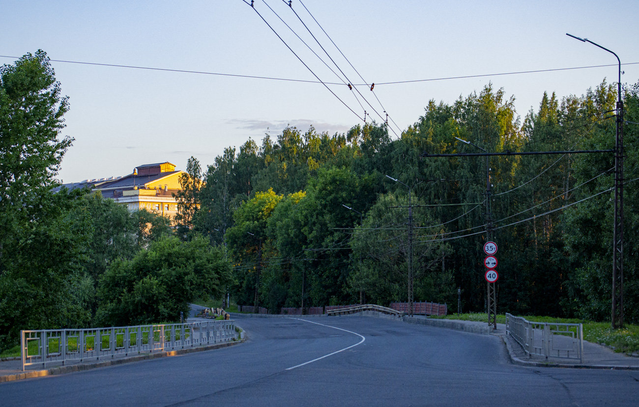 Петрозаводск — Троллейбусные линии и инфраструктура