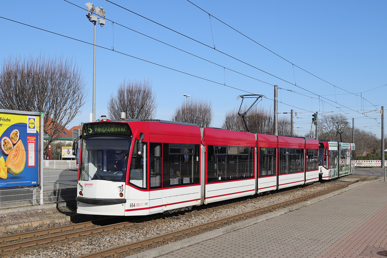 Erfurt, Siemens Combino Advanced № 654
