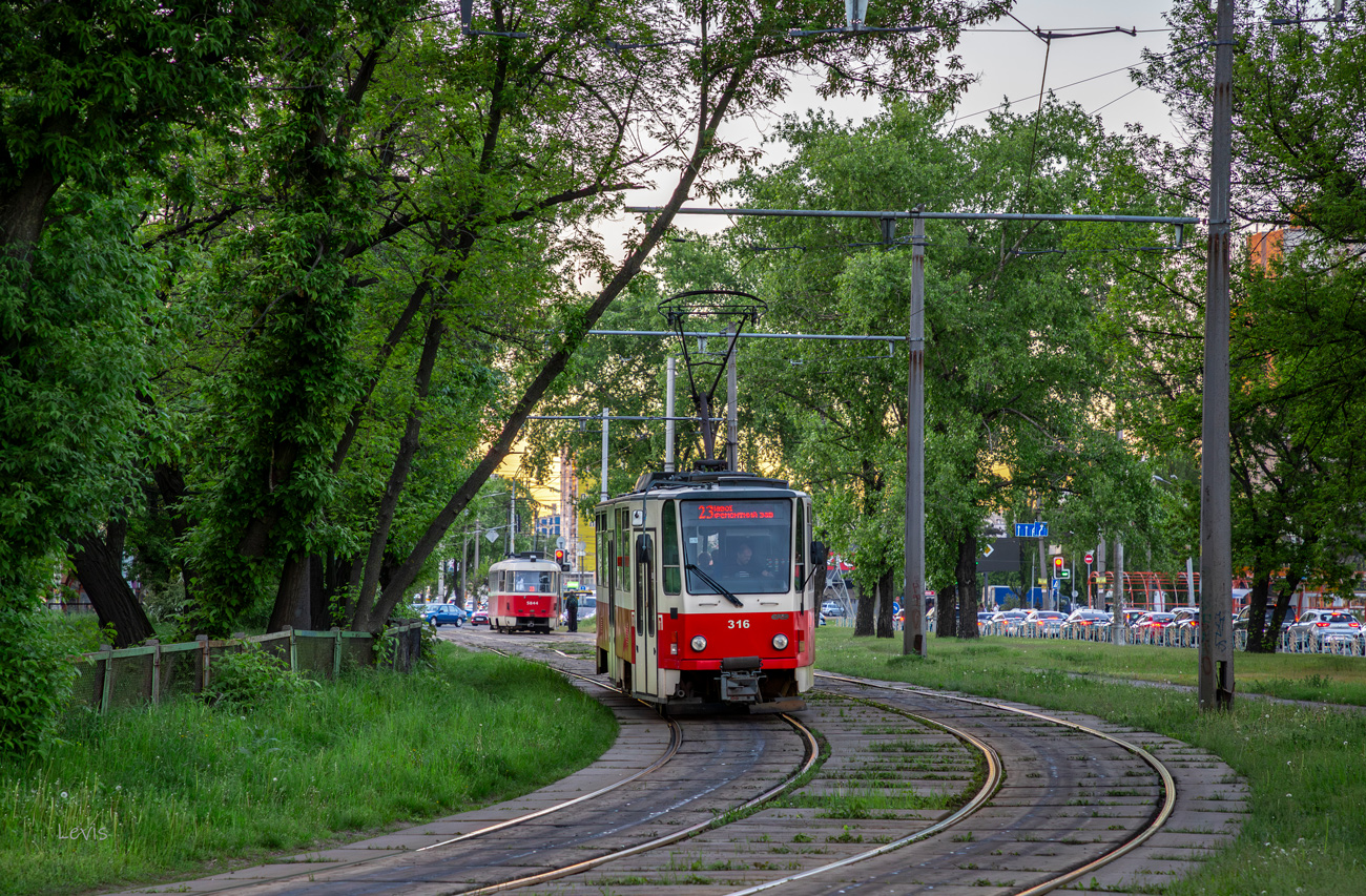 Kiev, Tatra T6A5 Nr. 316
