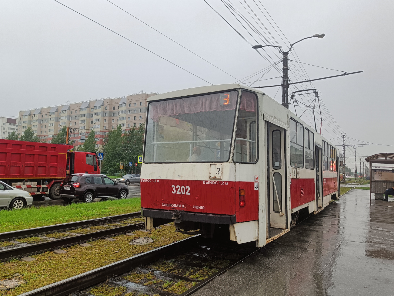 Barnaul, Tatra T6B5SU — 3202