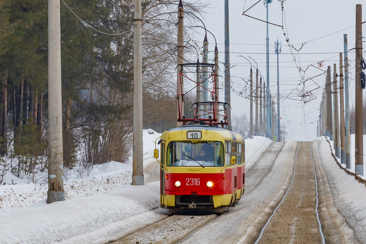 Ижевск, Tatra T3SU № 2316
