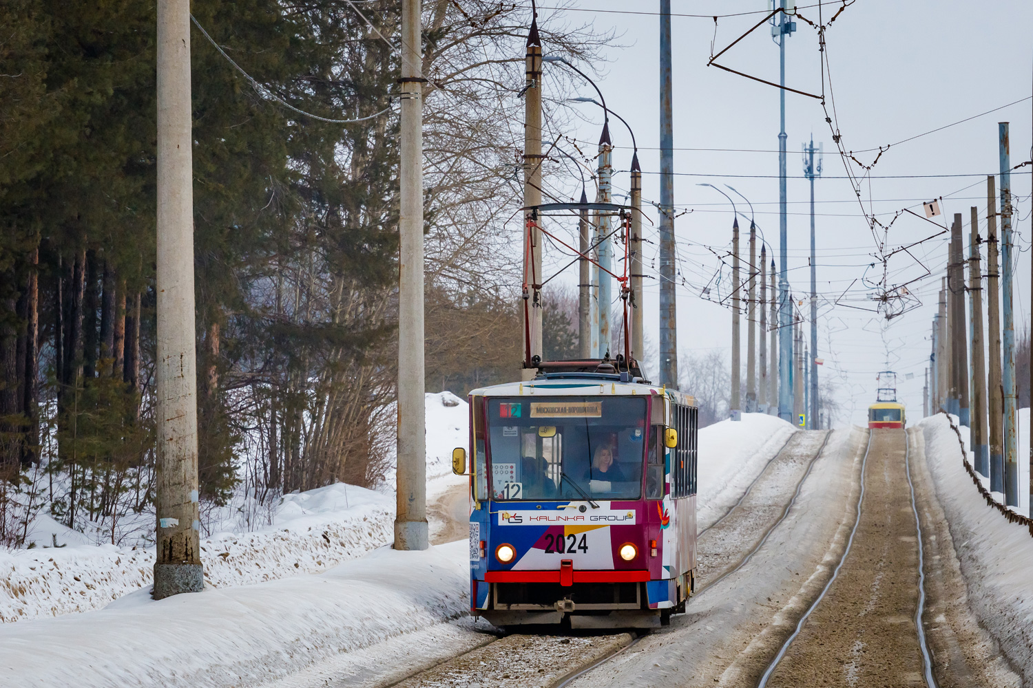 Ижевск, Tatra T6B5SU № 2024