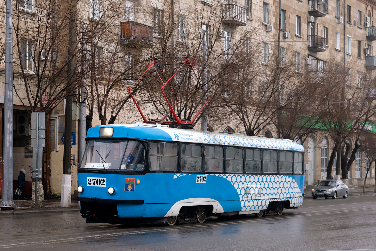 Волгоград, Tatra T3SU № 2702