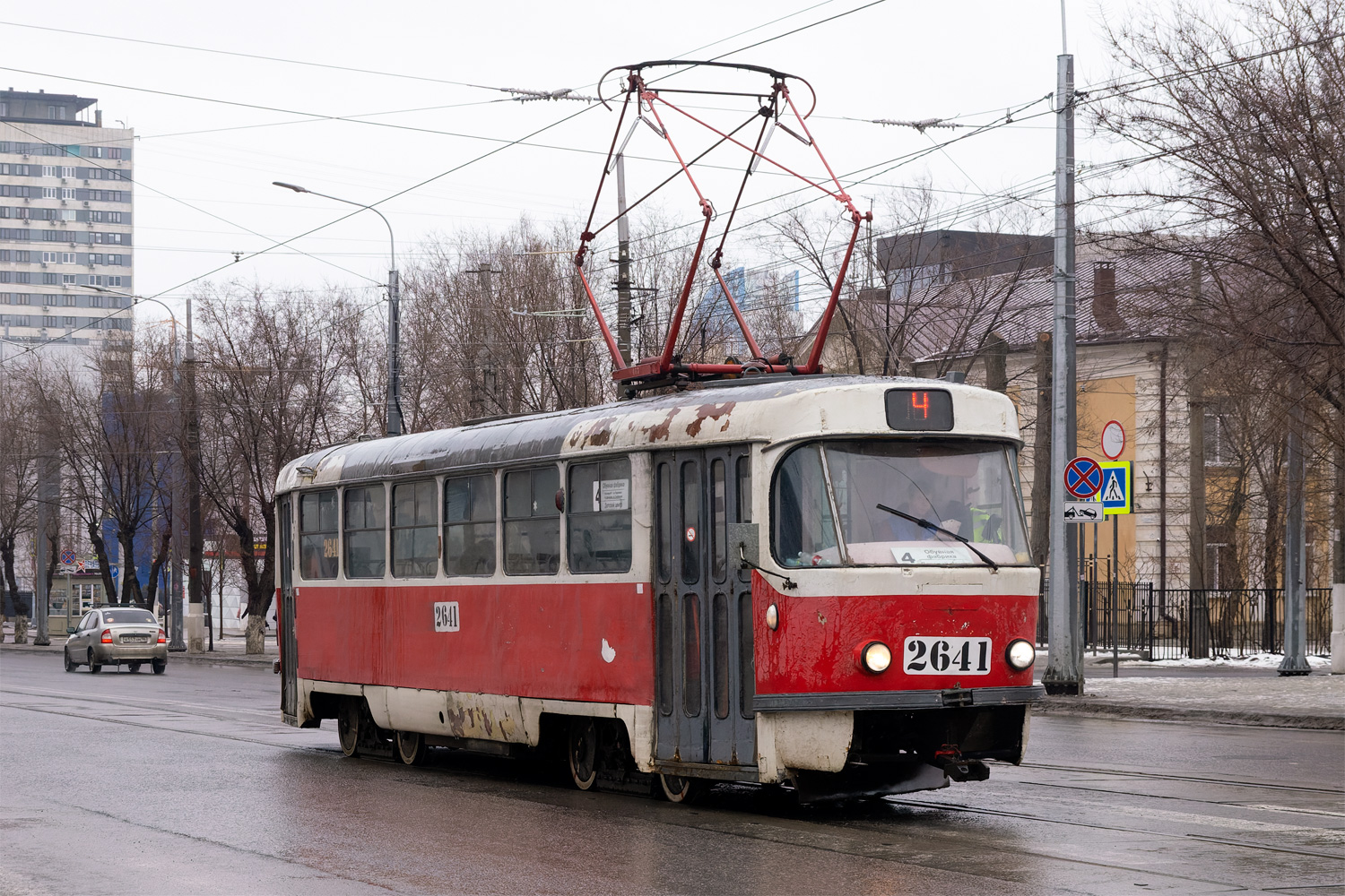 Волгоград, Tatra T3SU (двухдверная) № 2641