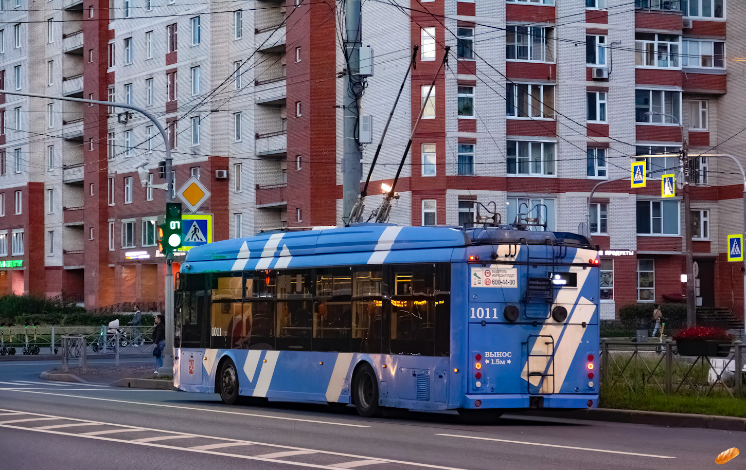 Санкт-Петербург, Тролза-5265.08 «Мегаполис» № 1011