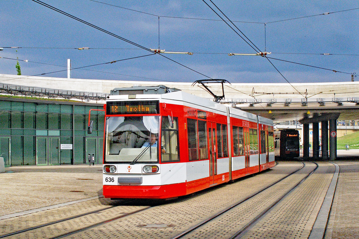 Галле, Duewag MGT6D № 636