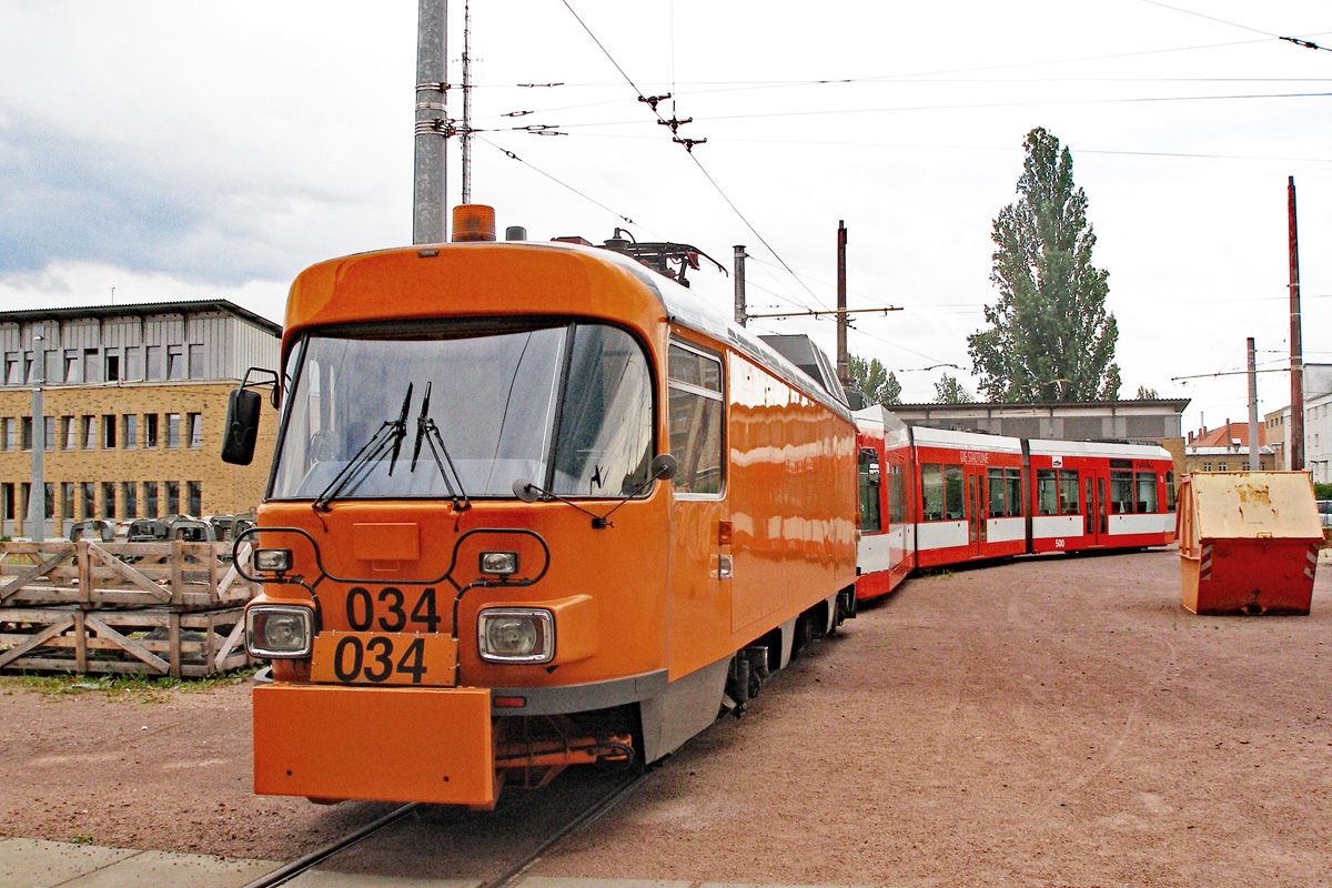 Halle, Tatra T4D Nr. 034