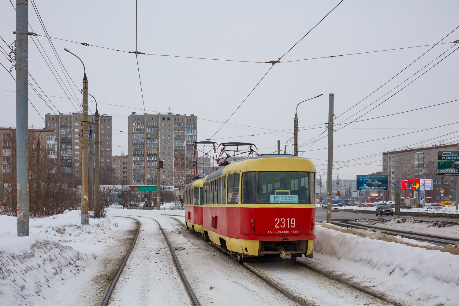 Ижевск, Tatra T3SU № 2319