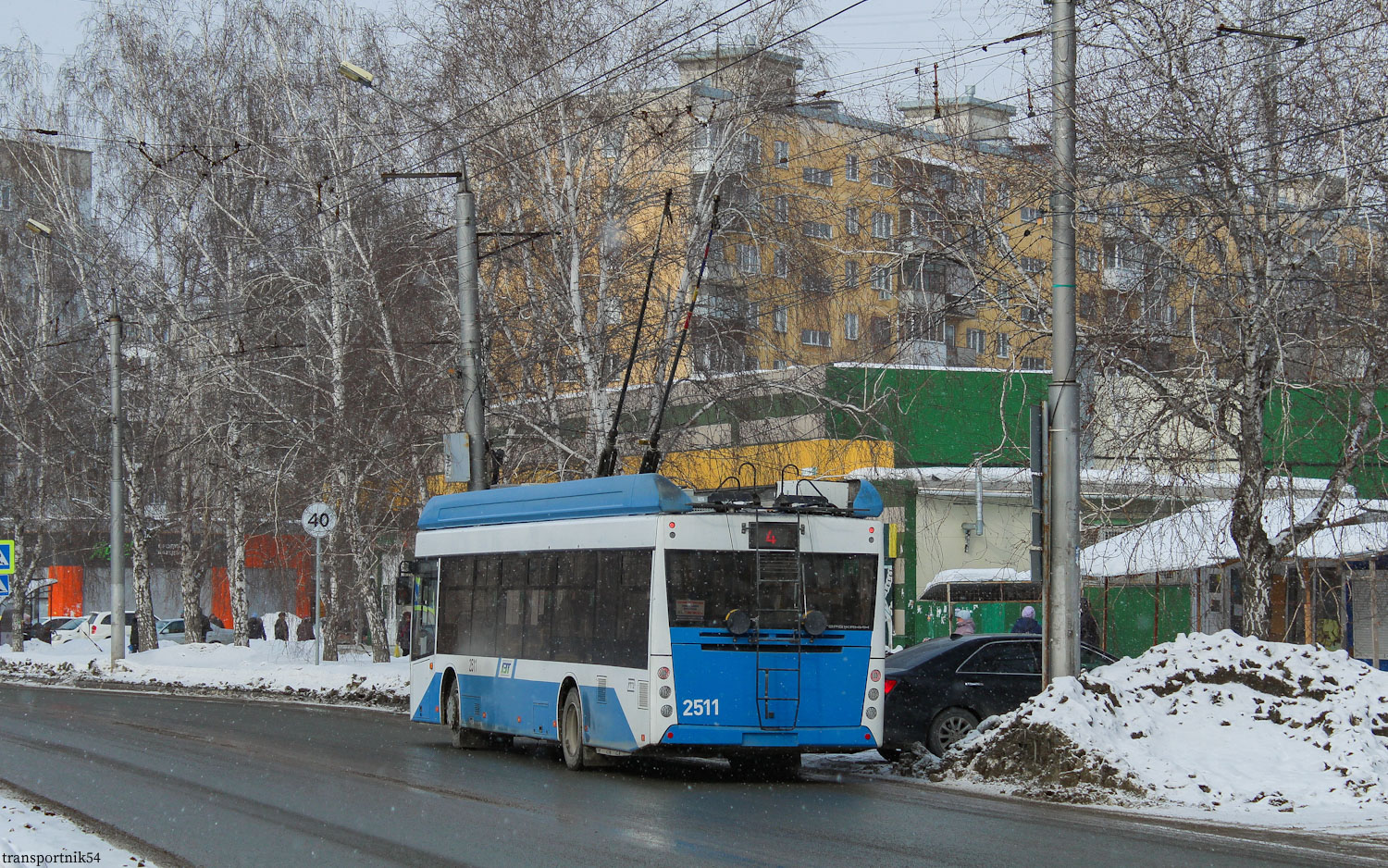 Новосибирск, УТТЗ-6241.01 «Горожанин» № 2511