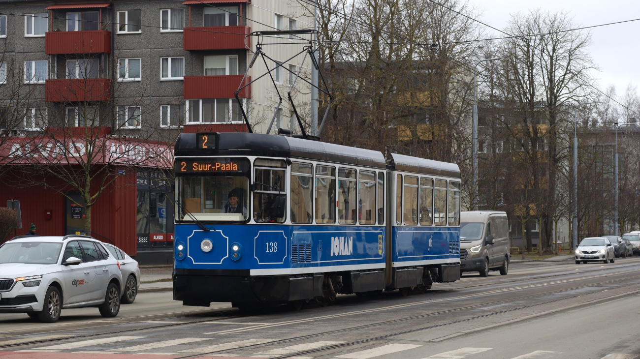 Tallinn, Tatra KT4TMR № 138