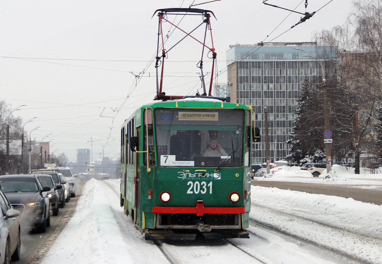 Iževska, Tatra T6B5SU № 2031