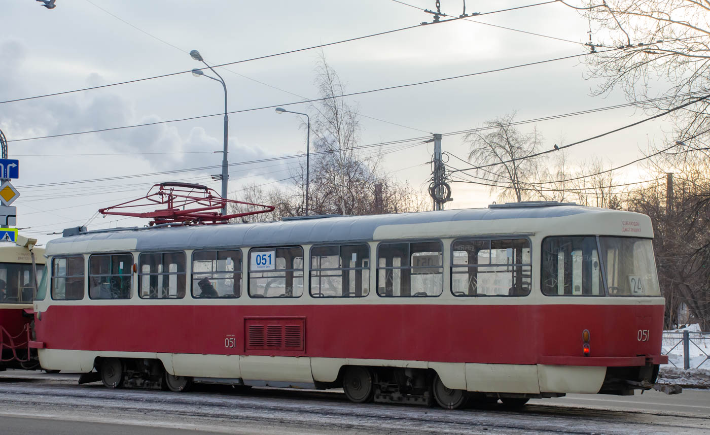 Екатеринбург, Tatra T3SU (двухдверная) № 051