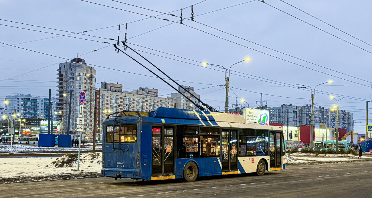 Санкт-Петербург, Тролза-5265.00 «Мегаполис» № 1314