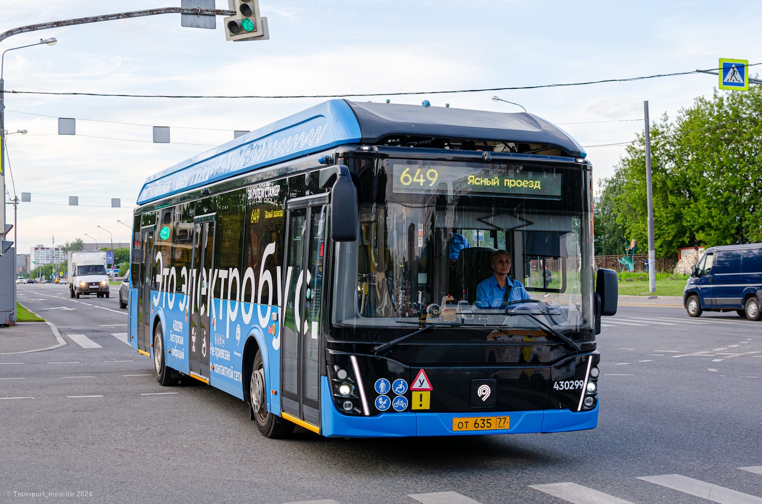 Москва, ЛиАЗ-6274 № 430299