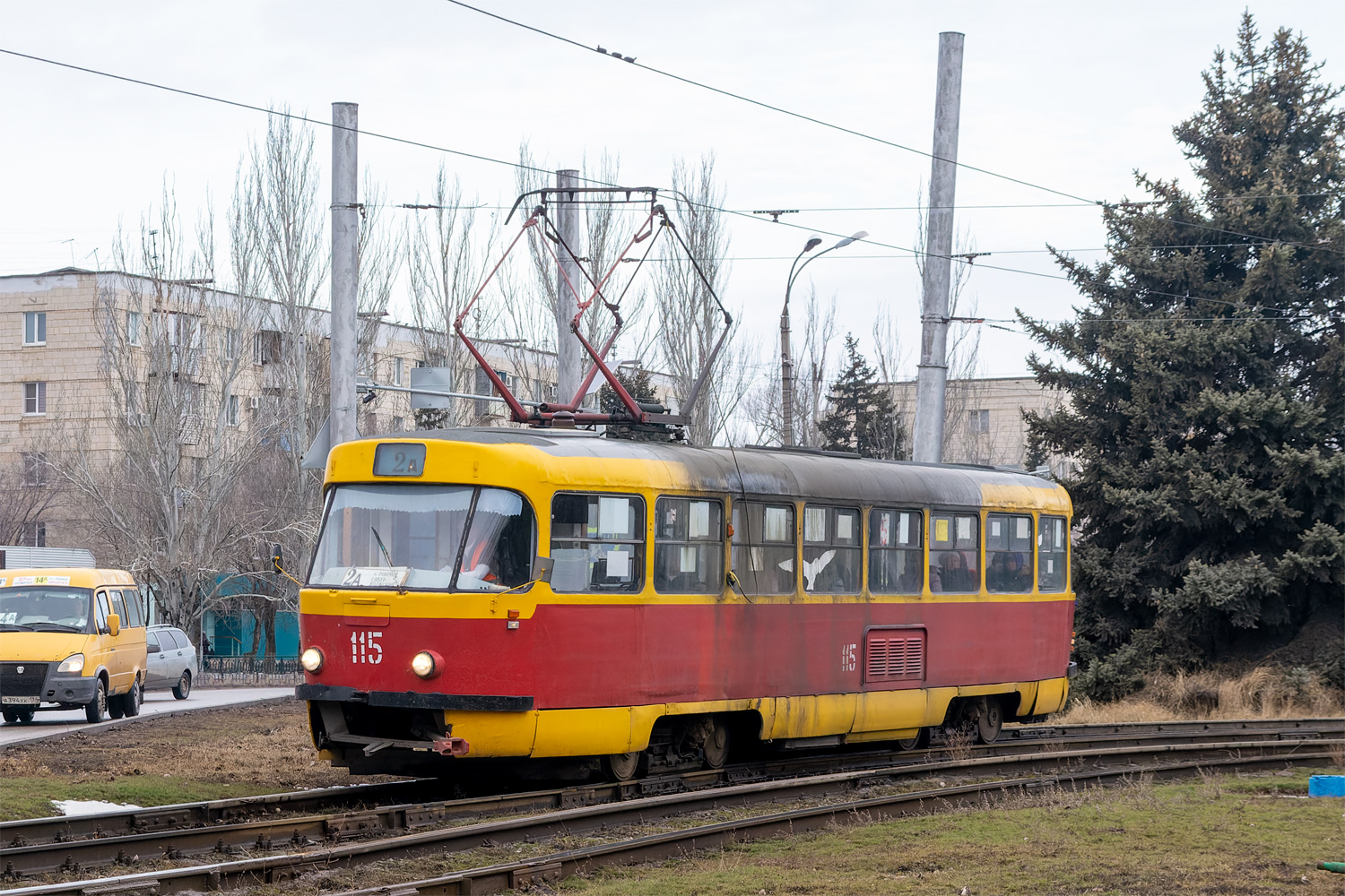 Волжский, Tatra T3SU № 115