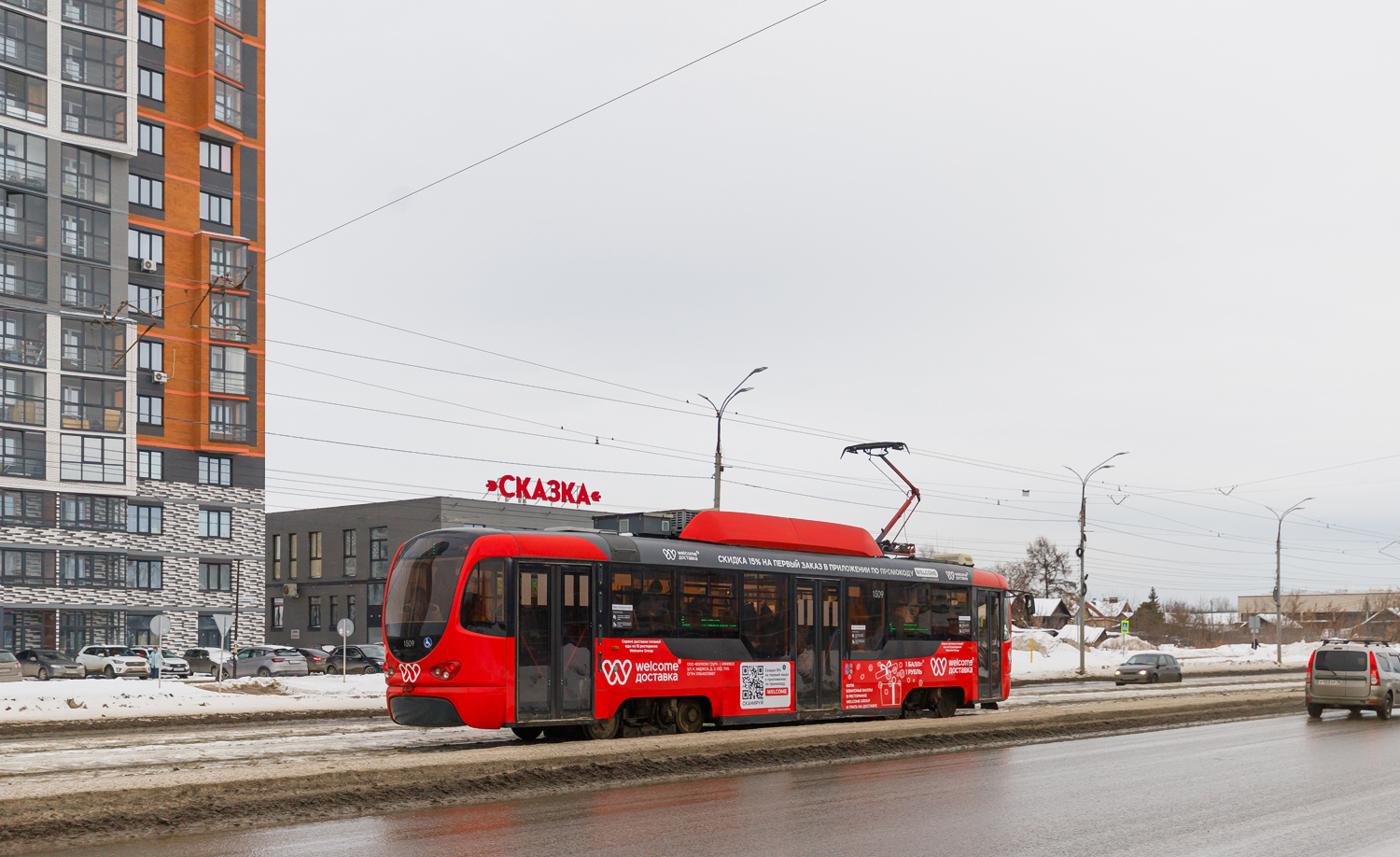 Ижевск, Tatra T3K-Иж-Н № 1509