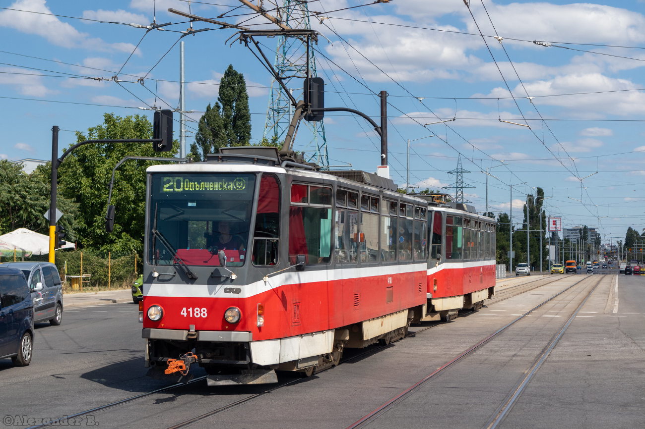 София, Tatra T6A5 № 4188