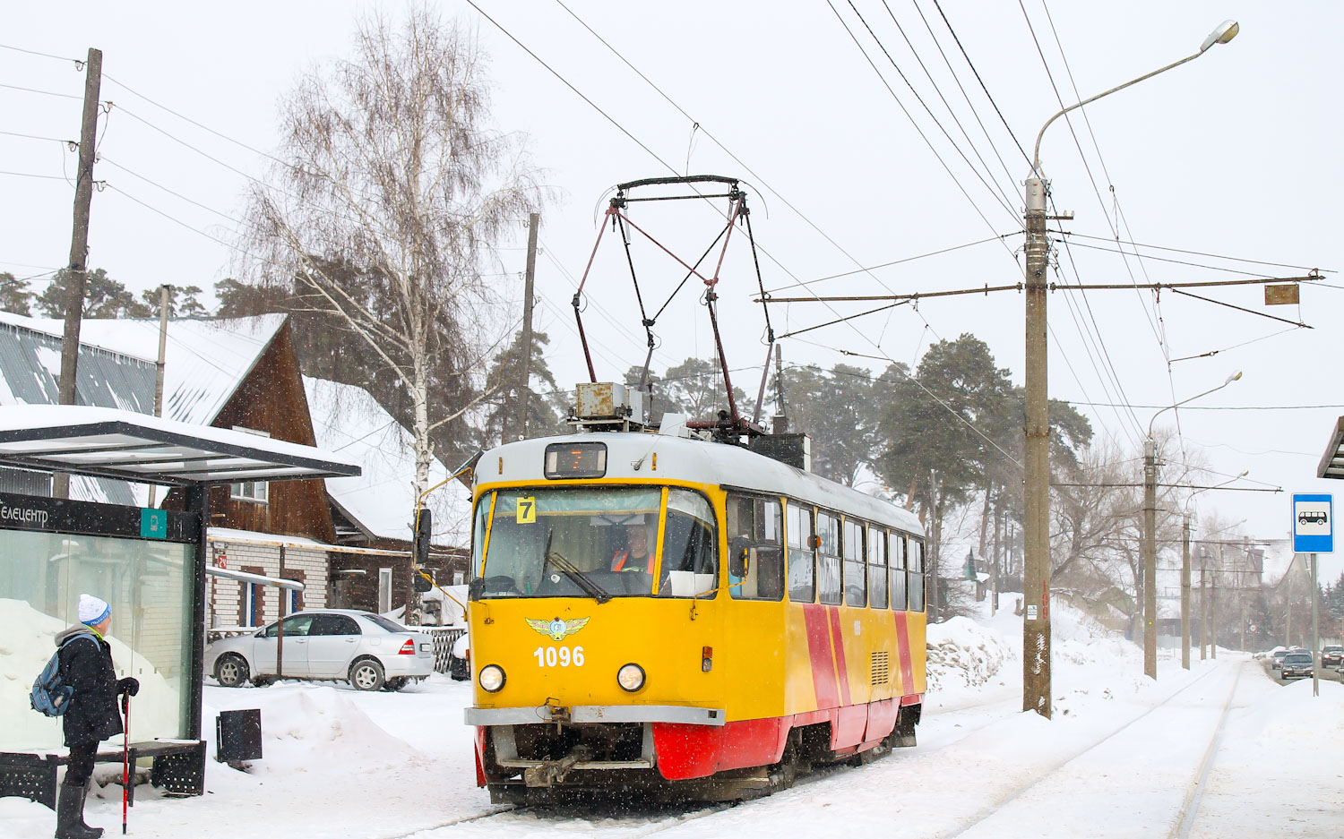 Барнаул, Tatra T3SU КВР Барнаул № 1096