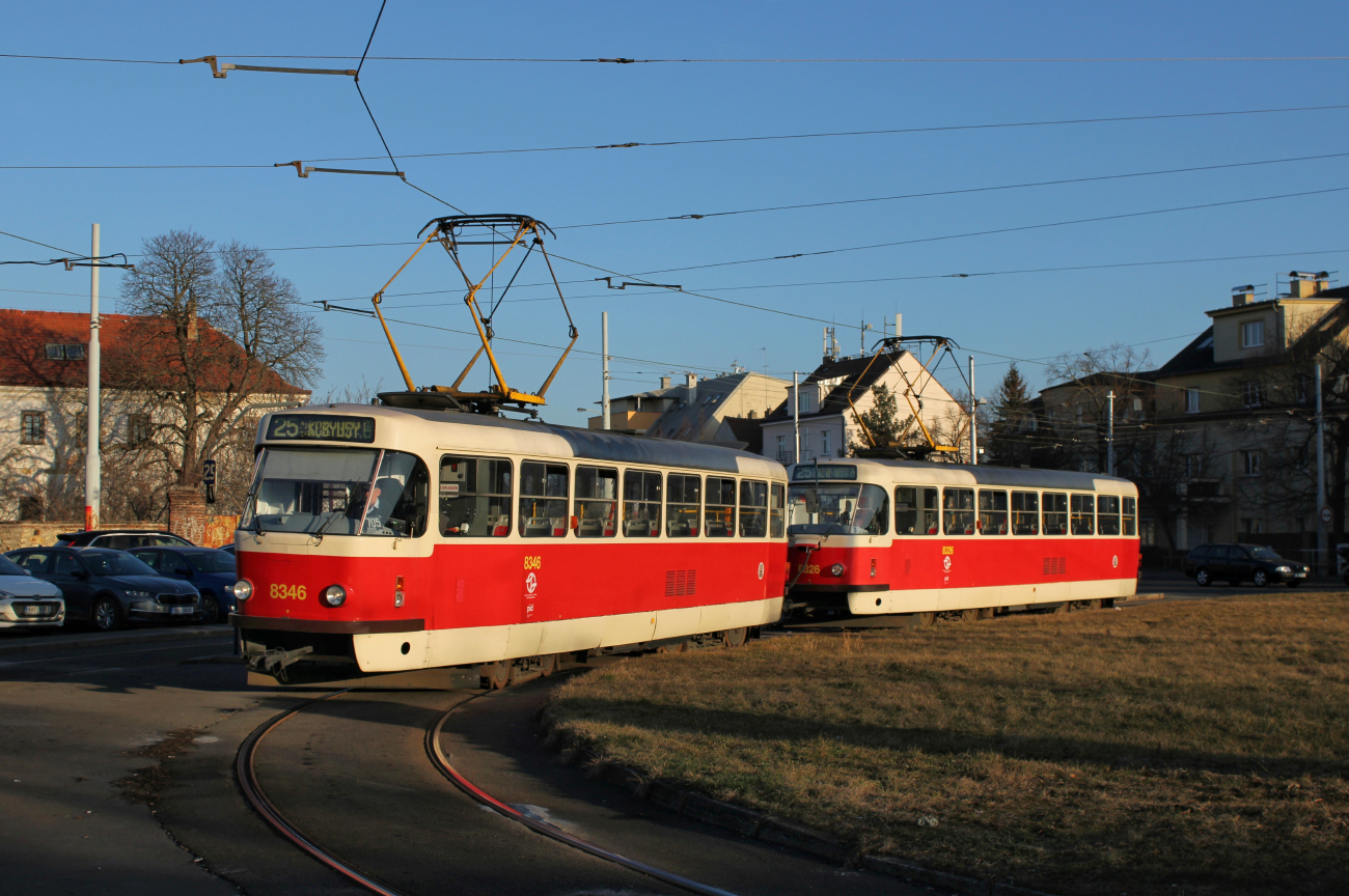 Прага, Tatra T3R.P № 8346