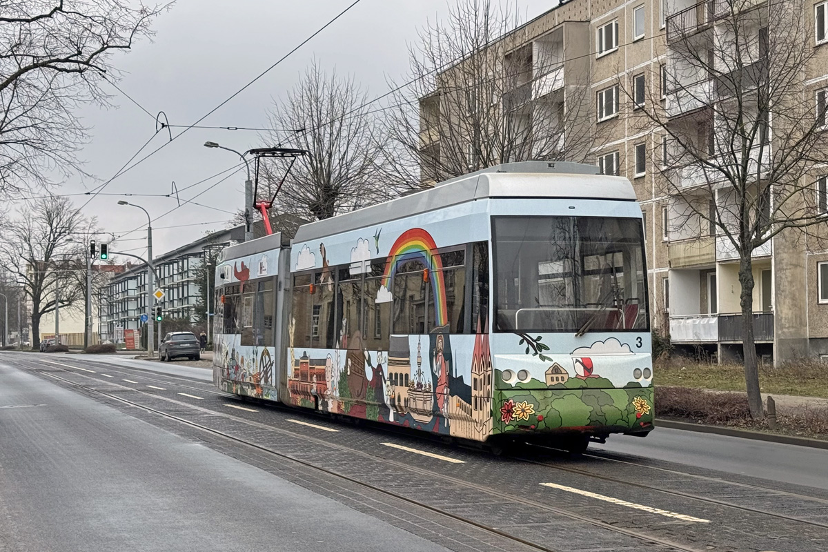 Halberstadt, Leoliner Fahrzeug-Bau Leipzig NGTW6H nr. 3
