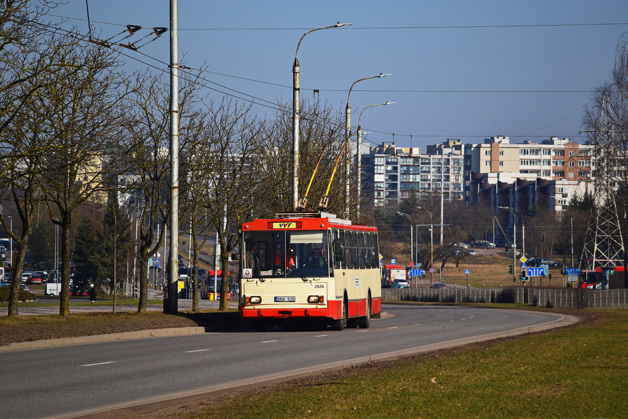 Вильнюс, Škoda 14Tr02/6 № 2526