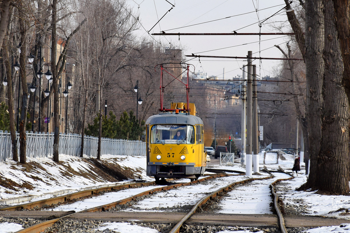 Волгоград, Tatra T3SU (двухдверная) № 57