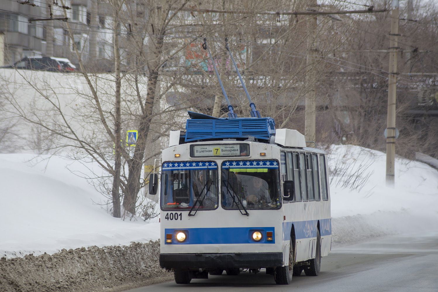 Барнаул, ЗиУ-682 КВР БТРМ № 4001
