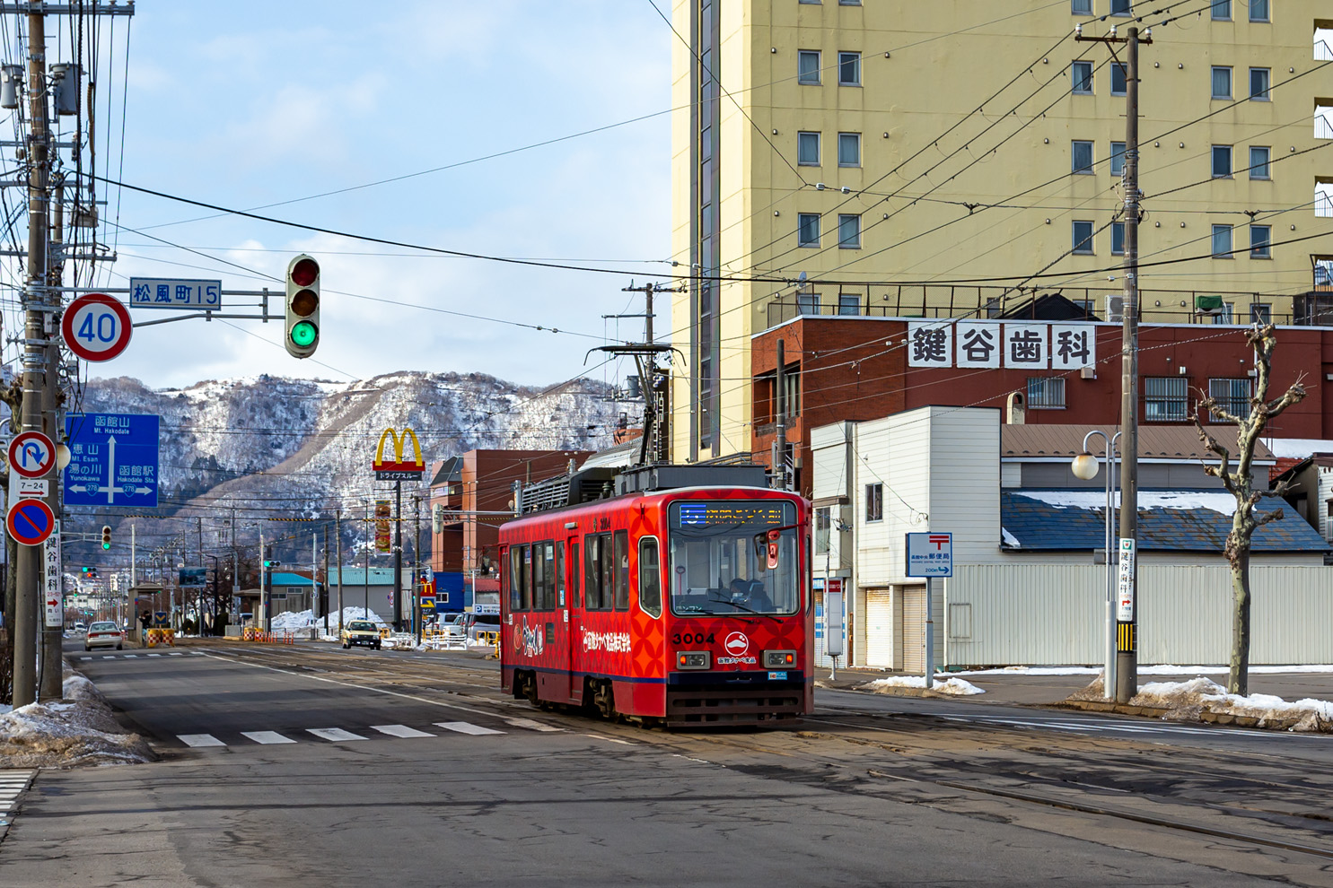 Hakodate, Hakodate series 3000 № 3004 Hakodate, Hakodate series 3000 № 3004
