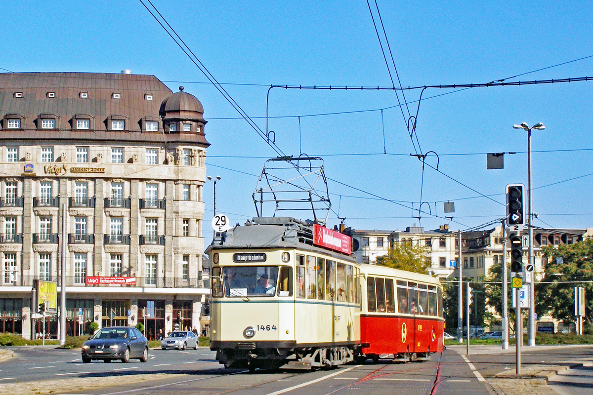 Leipzig, Dessau 2-axle motor car Nr. 1464