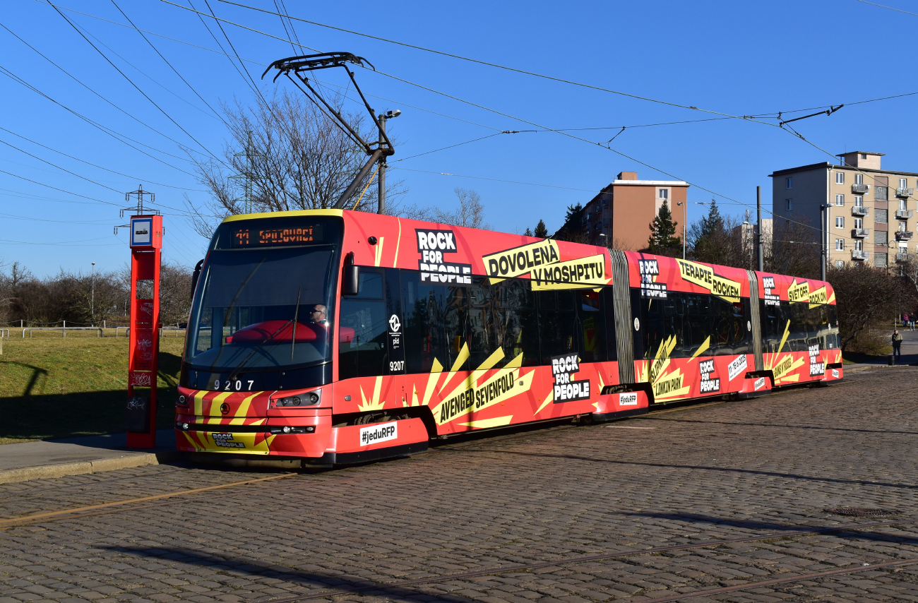 Praha, Škoda 15T1A ForCity Alfa Praha č. 9207