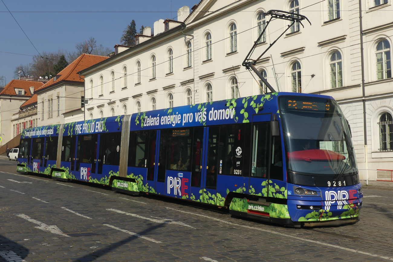 Прага, Škoda 15T3 ForCity Alfa Praha № 9281