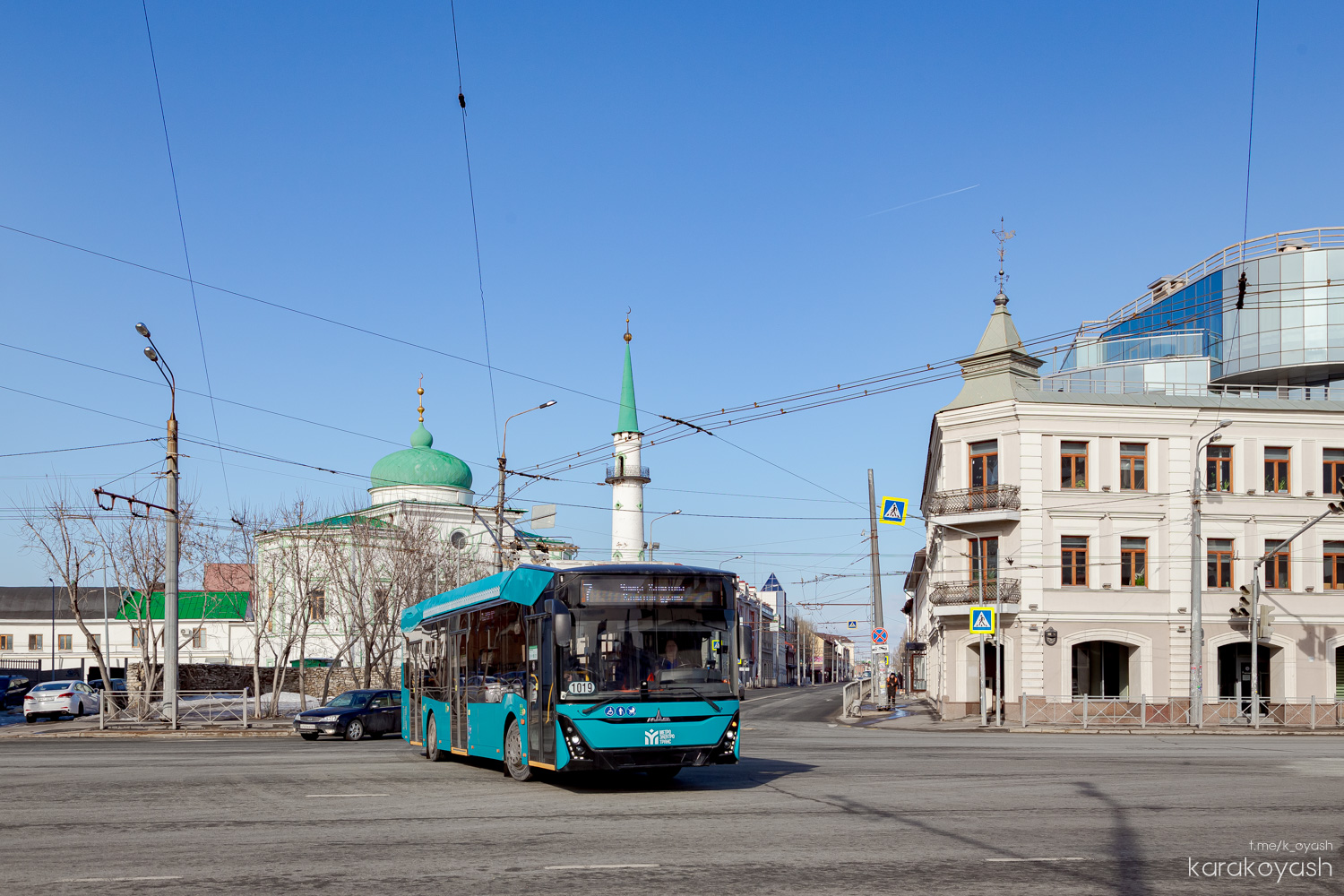 Казань, МАЗ-303Т22 № 1019