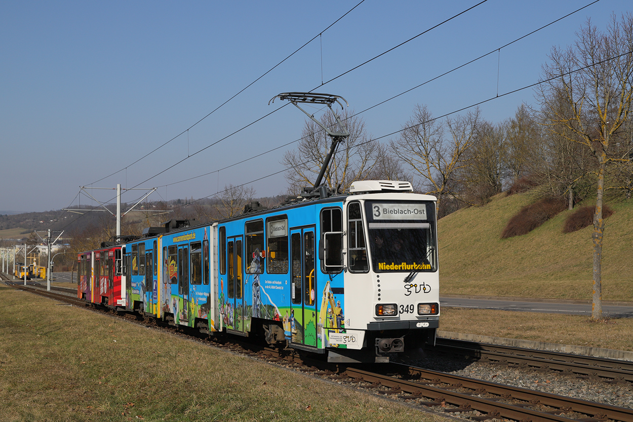 Гера, Tatra KTNF8 № 349