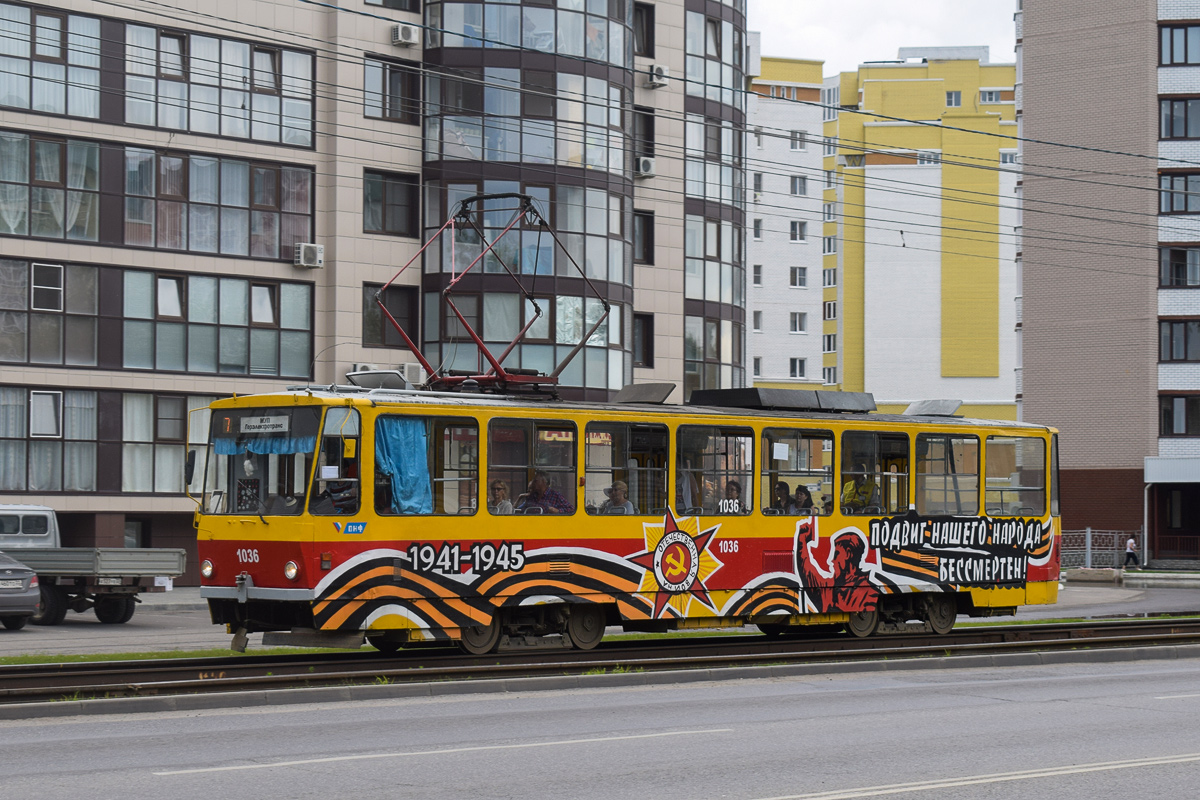 Барнаул, Tatra T6B5SU № 1036