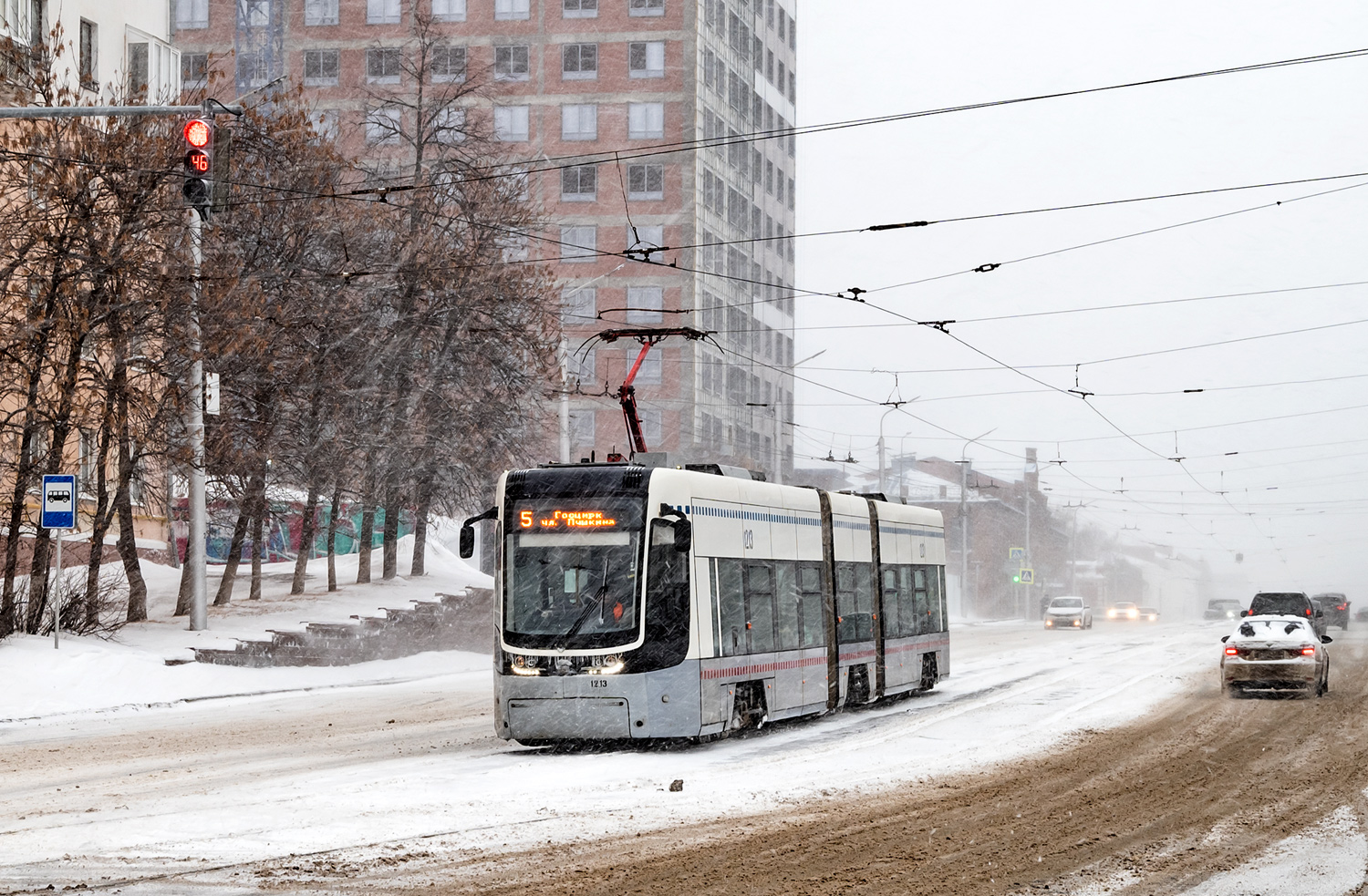 Уфа, 71-414 (Pesa Fokstrot) № 1213