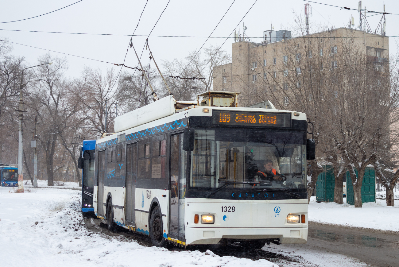 Saratov, Trolza-5275.03 “Optima” N°. 1328
