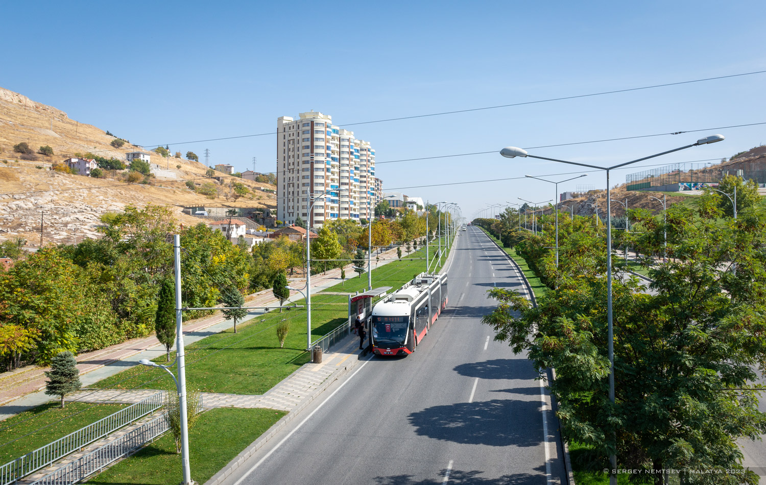Malatya — Trolleybus infrastructure