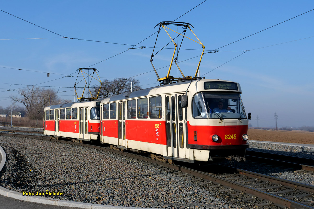 Прага, Tatra T3R.P № 8245