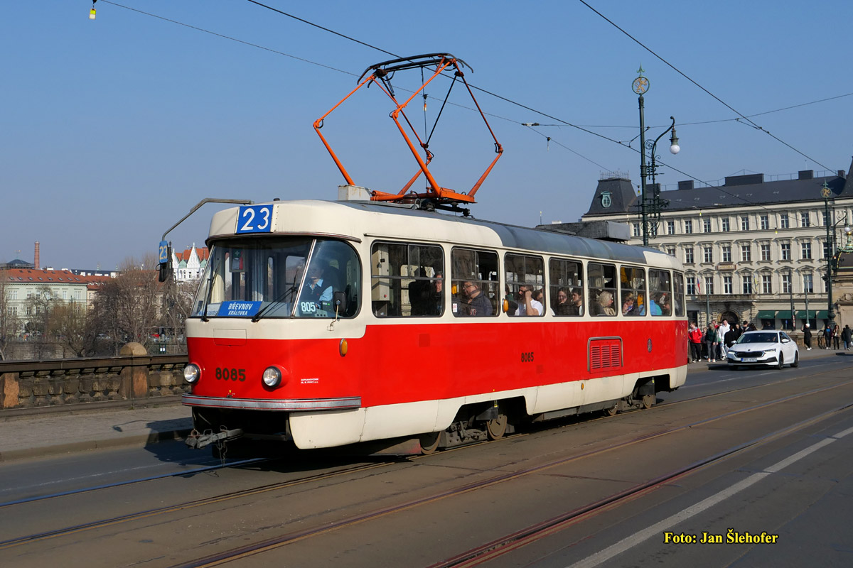 Прага, Tatra T3M № 8085