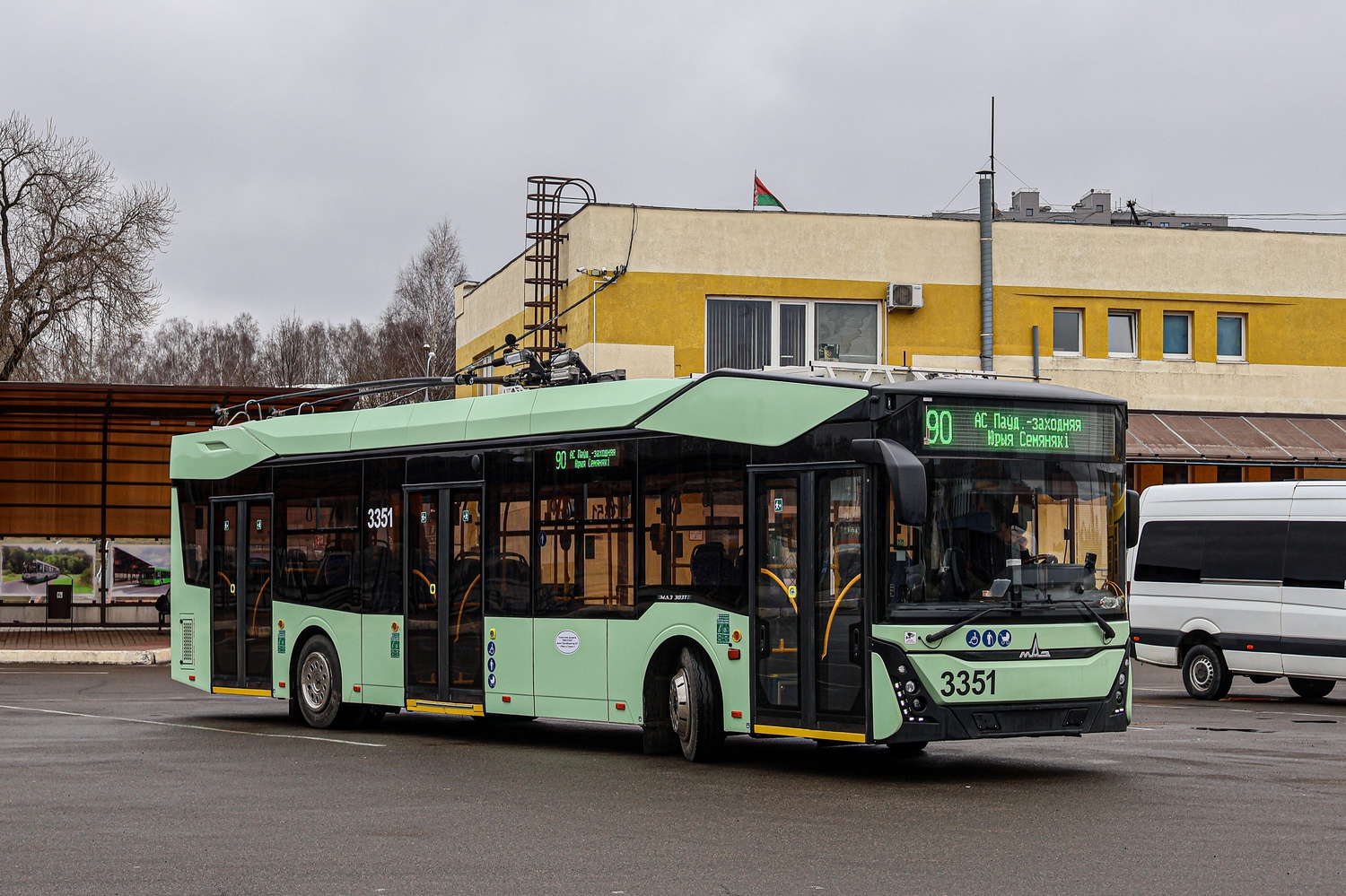 Mińsk, MAZ-303Т20 Nr 3351 Mińsk, MAZ-303Т20 Nr 3351