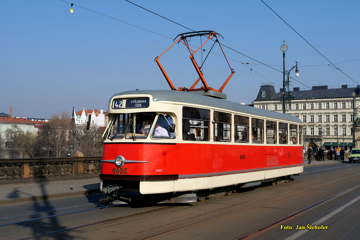 Прага, Tatra T2R № 6003
