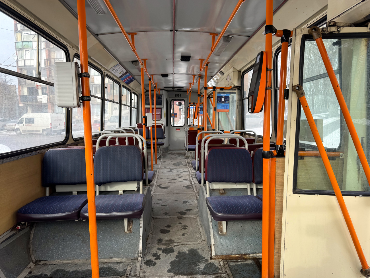 Вильнюс, Škoda 14Tr13/6 № 1596 Вильнюс, Škoda 14Tr13/6 № 1596