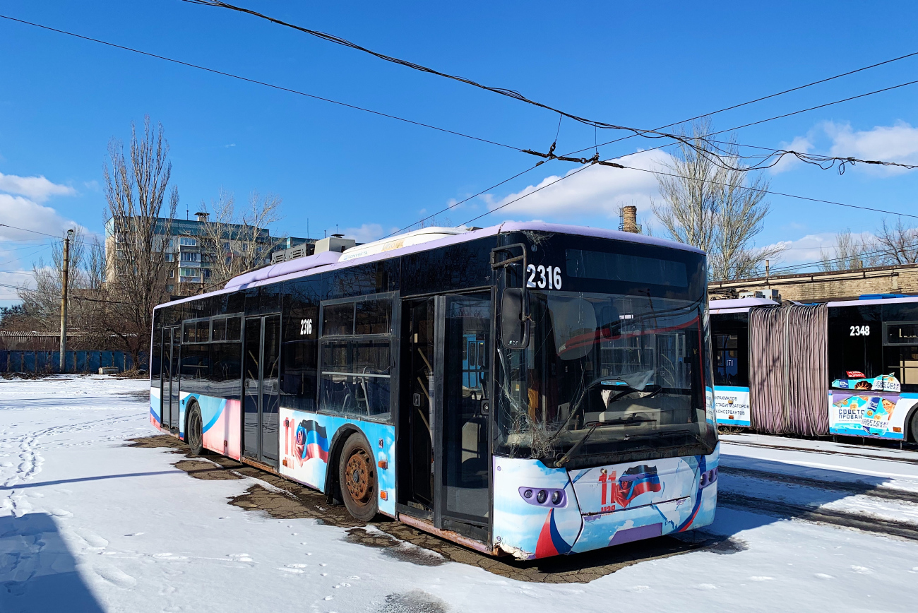 Донецк, ЛАЗ E183A1 № 2316