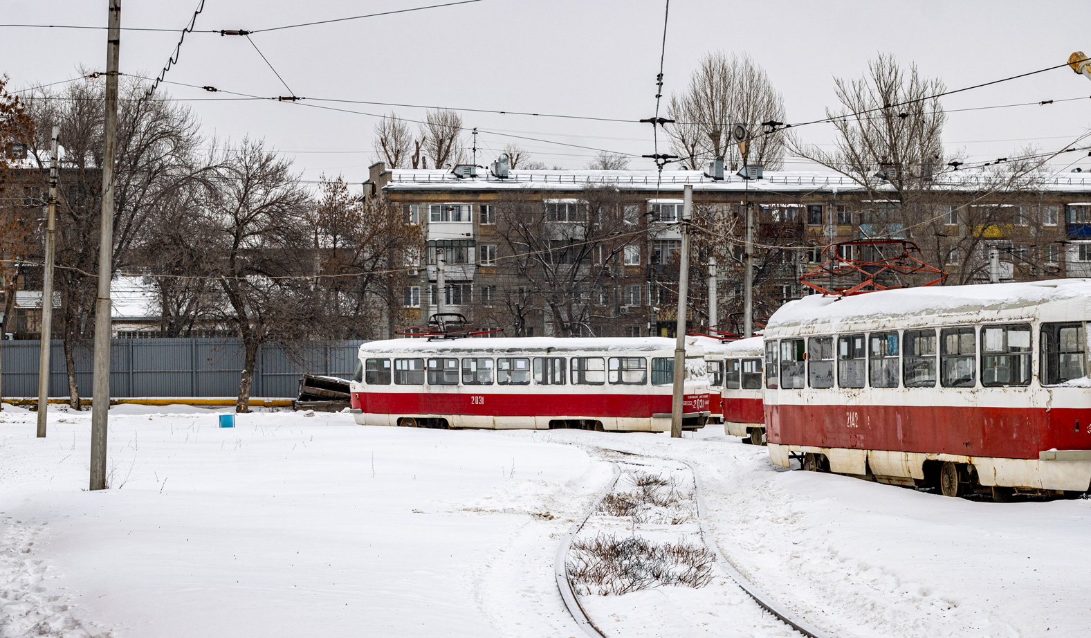Samara — Kirovskoye tramway depot