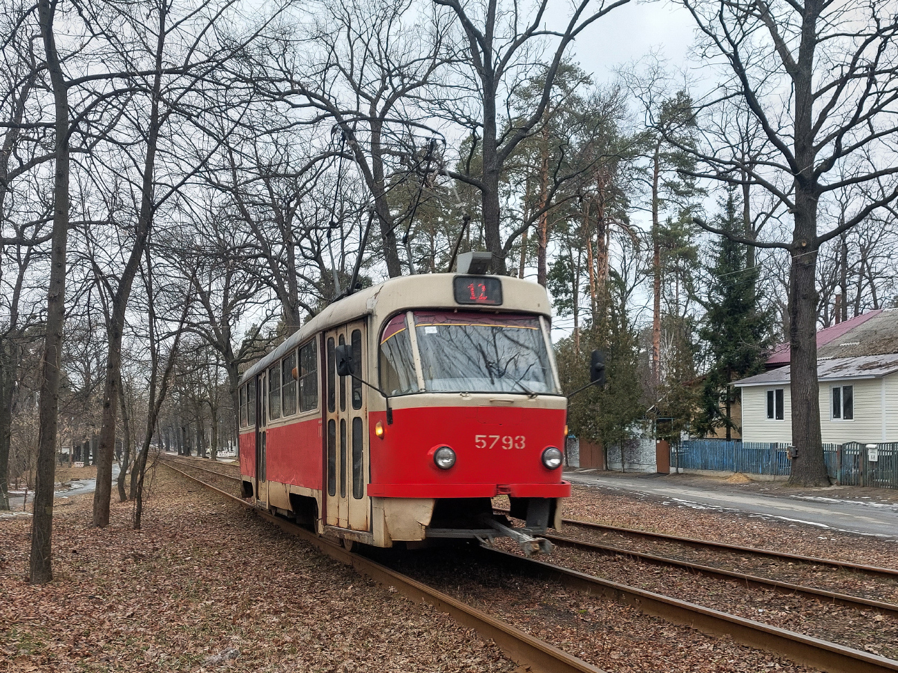 Киев, Tatra T3SU № 5793 Киев, Tatra T3SU № 5793