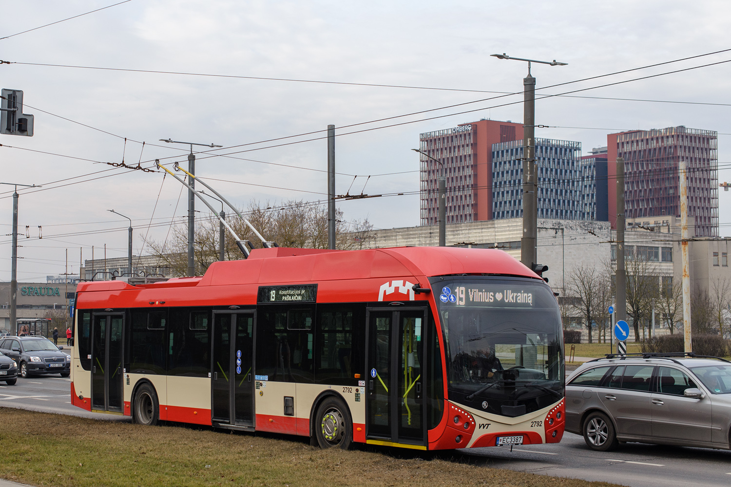 Vilnius, Škoda 32Tr SOR № 2792