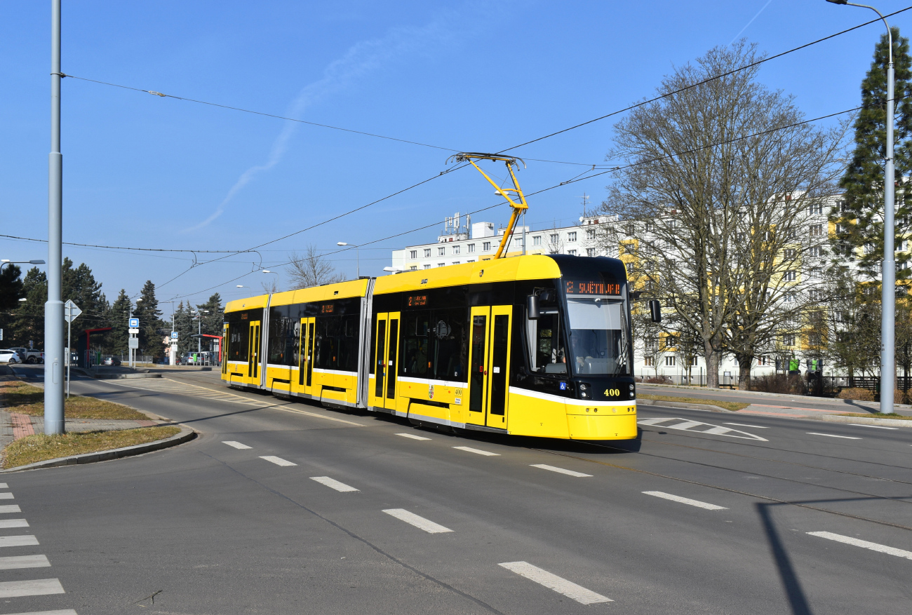 Пльзень, Škoda 40T ForCity Smart № 400