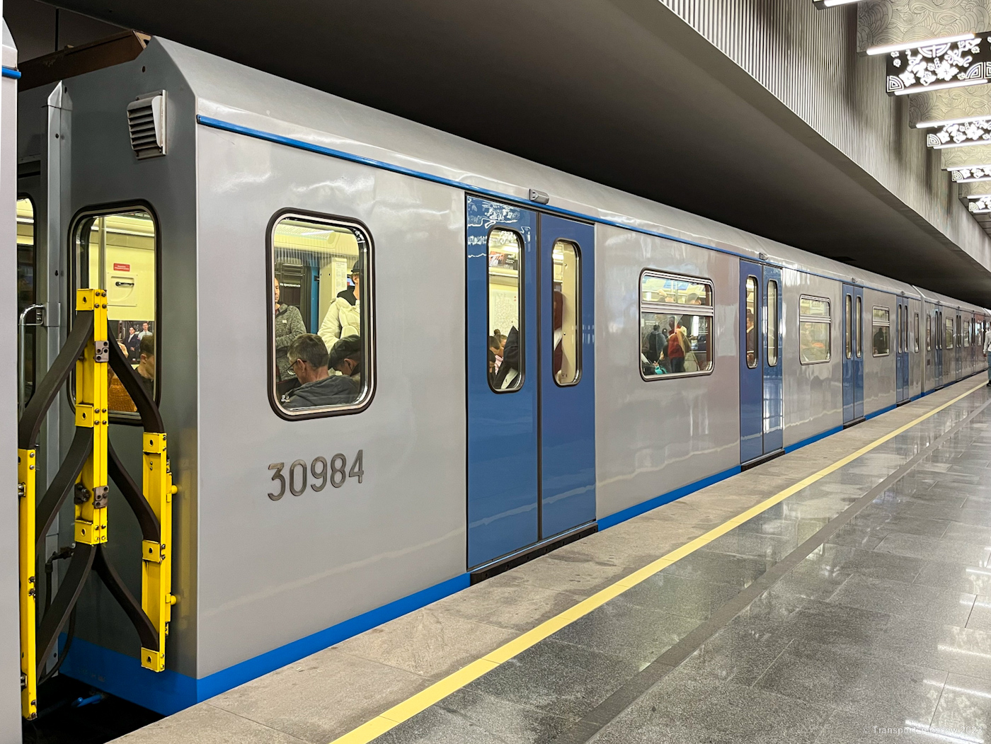 Москва, 81-761 № 30984; Москва — Парад поездов ко Дню города 9 — 10 сентября 2023