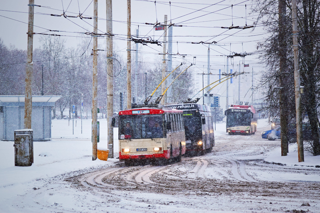 Вильнюс, Škoda 14Tr10/6 № 2122